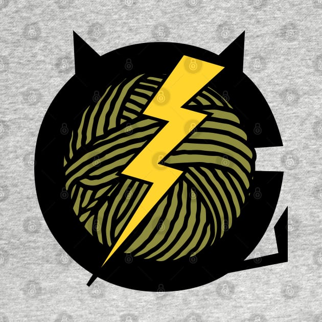 Electric Cat Symbol | Cat Cartoon | That Cat by DepicSpirit